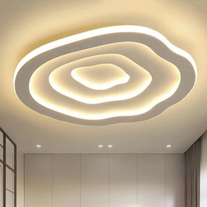 Nowoczesna Falista Lampa Sufitowa LED