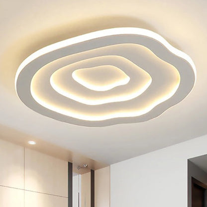 Nowoczesna Falista Lampa Sufitowa LED