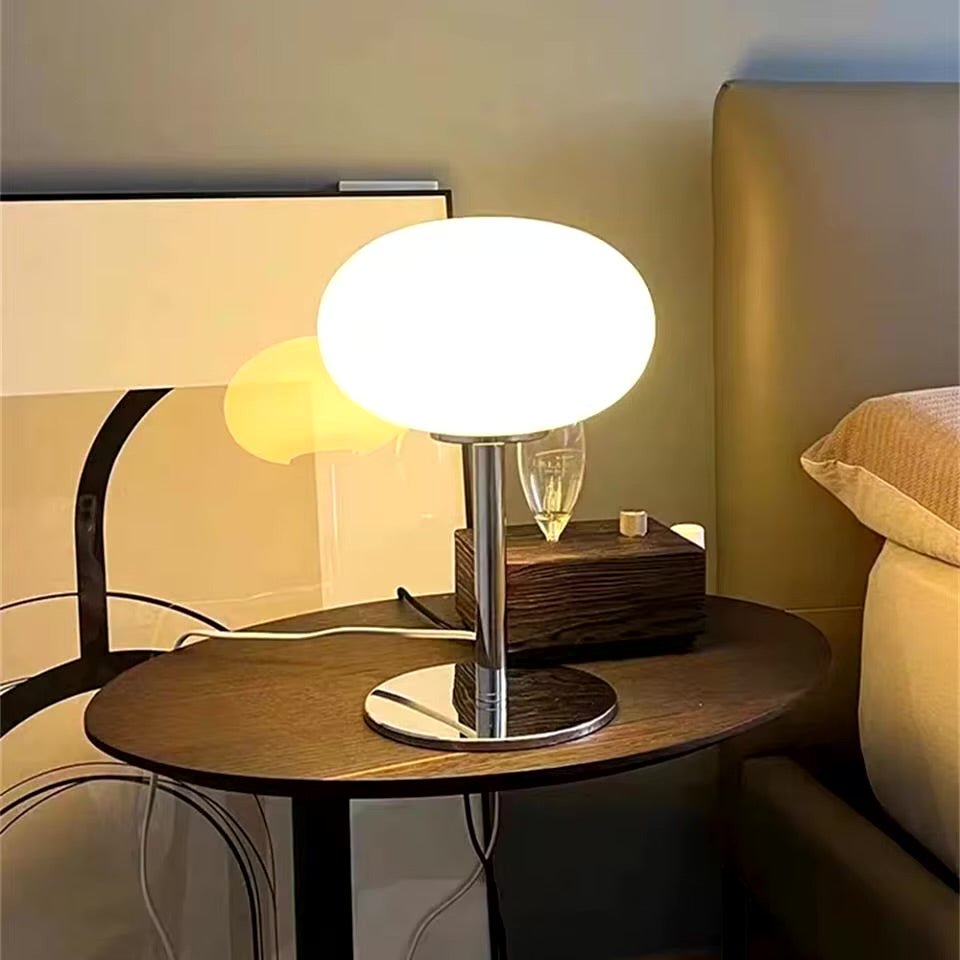 Nowoczesna Kulista Lampa Stołowa Z Nastrojowym Światłem