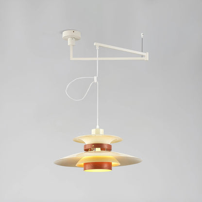Nowoczesna Lampa Wisząca UFO LED Z Regulacją Wysokości