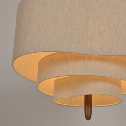 Nowoczesna Lampa Wisząca Z Abażurem Warstwowym