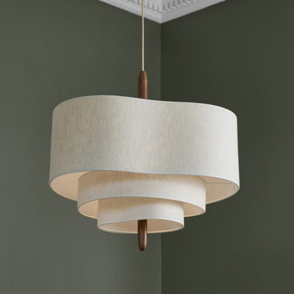 Nowoczesna Lampa Wisząca Z Warstwowym Abażurem