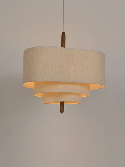 Nowoczesna Lampa Wisząca Z Warstwowym Abażurem