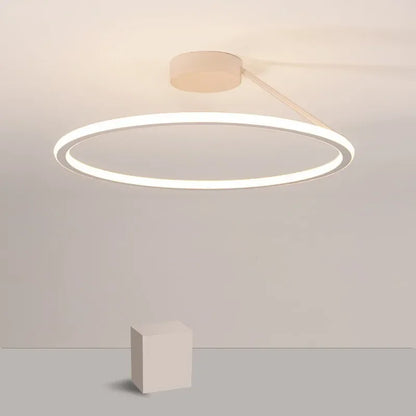 Nowoczesna Okrągła Lampa Sufitowa LED  Z Regulacją Barwy