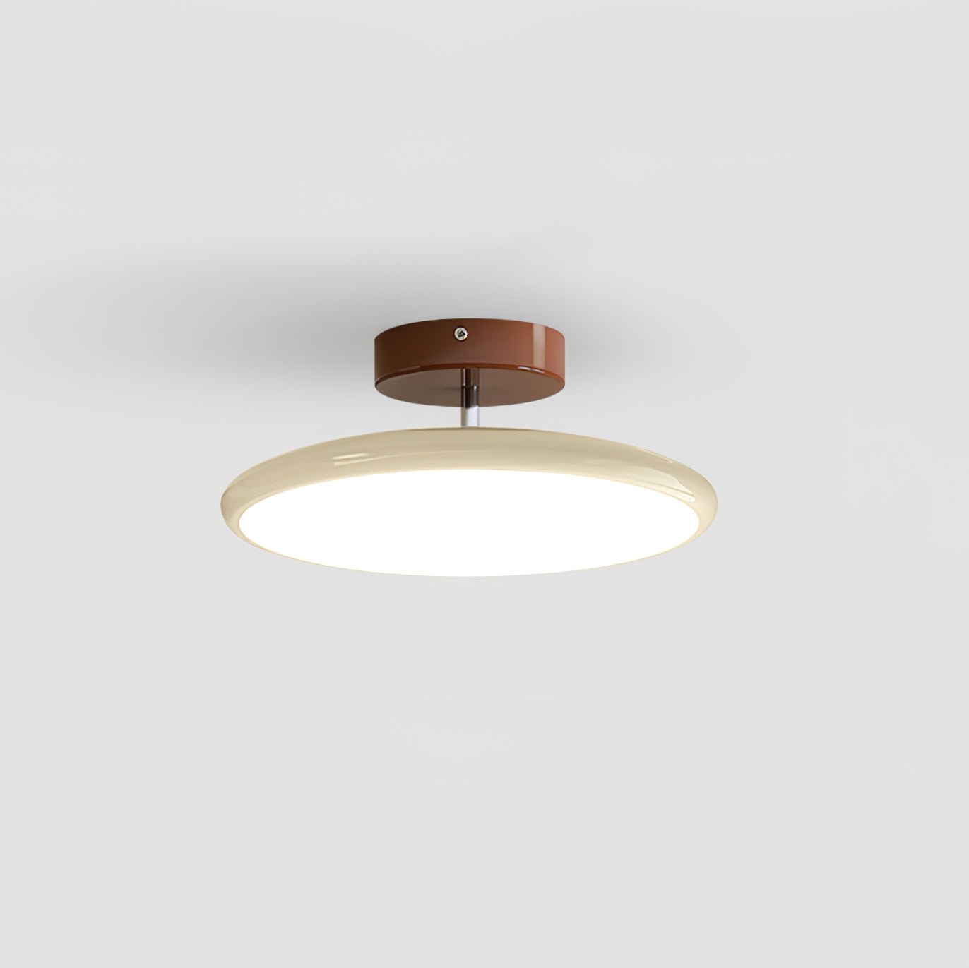 Nowoczesna Plafoniera LED Okrągła Lampa