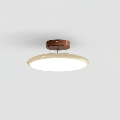 Nowoczesna Plafoniera LED Okrągła Lampa