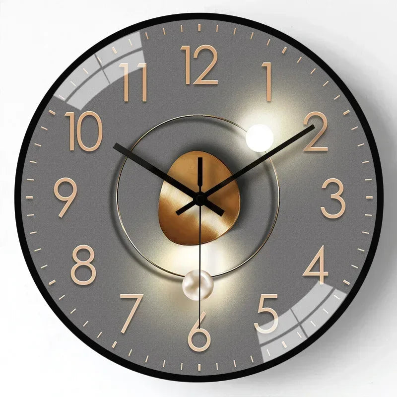 Decorative large wall clock modern interior