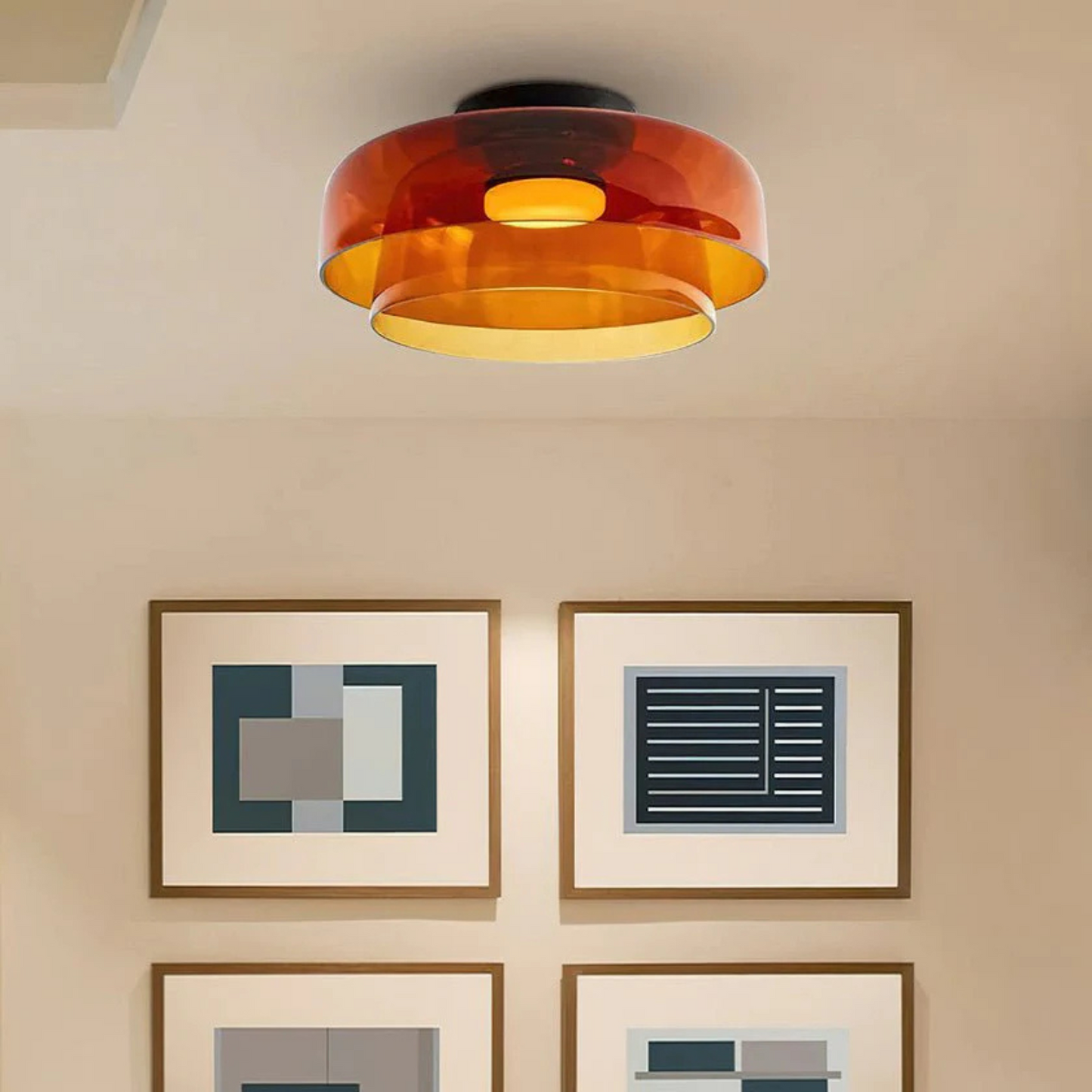 Nowoczesny Plafon Sufitowy Lampa LED