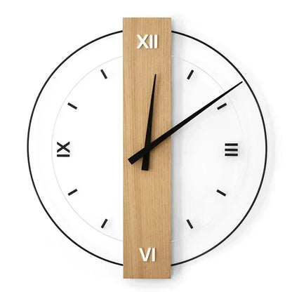 Nowoczesny Zegar Ścienny Minimalistyczny Design Dekoracyjny