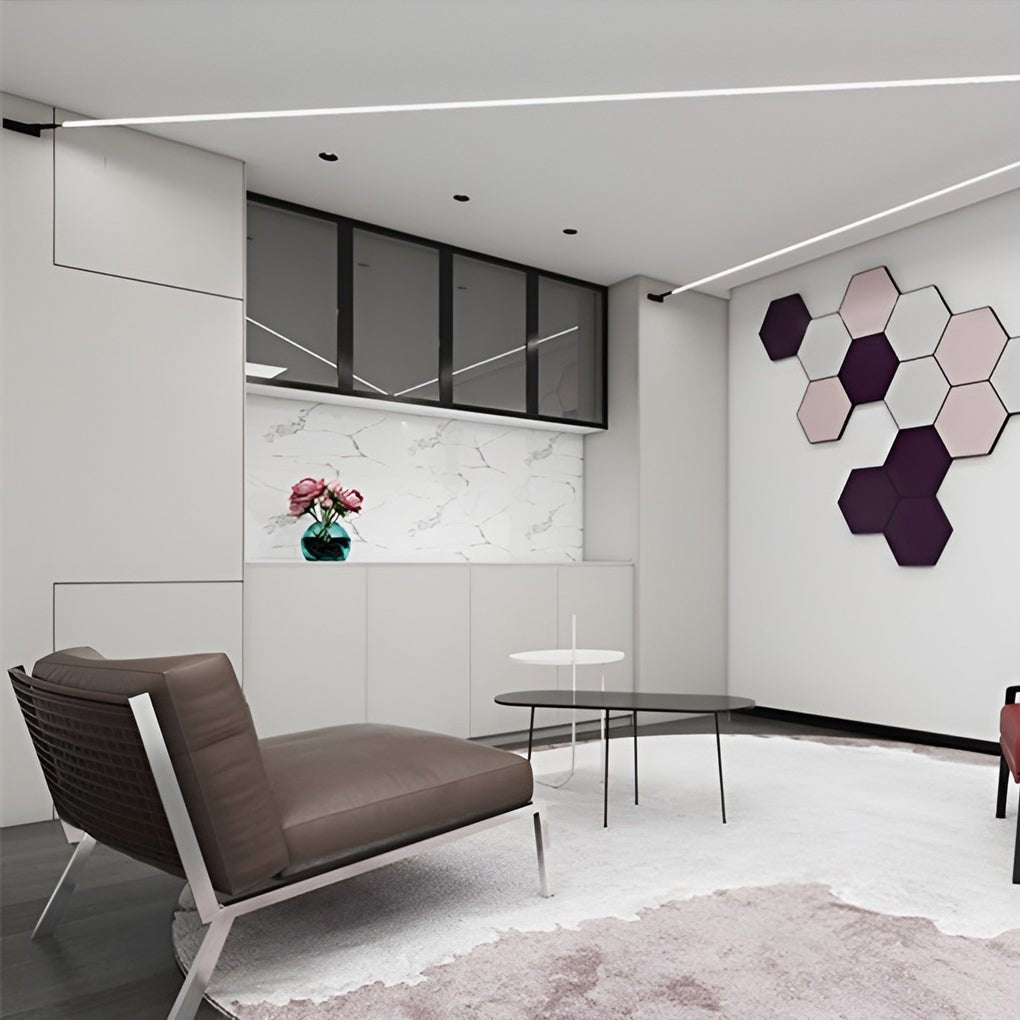 Obrotowa Lampa Sufitowa LED Liniowe Regulowane Oświetlenie Szynowe Do Salonu Kuchni I Biura