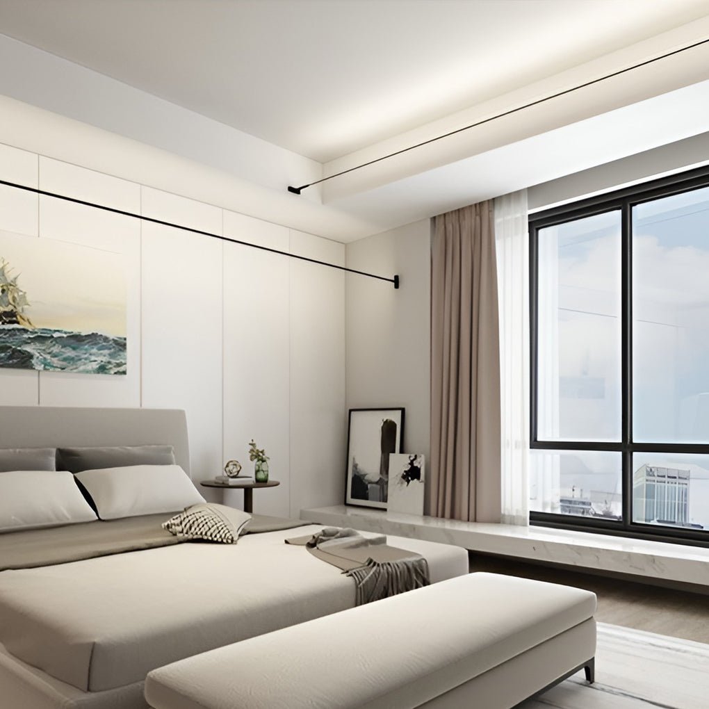 Obrotowa Lampa Sufitowa LED Liniowe Regulowane Oświetlenie Szynowe Do Salonu Kuchni I Biura