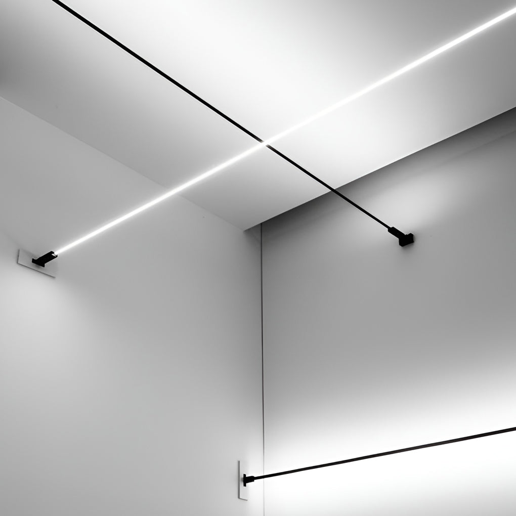 Obrotowa Lampa Sufitowa LED Liniowe Regulowane Oświetlenie Szynowe Do Salonu Kuchni I Biura