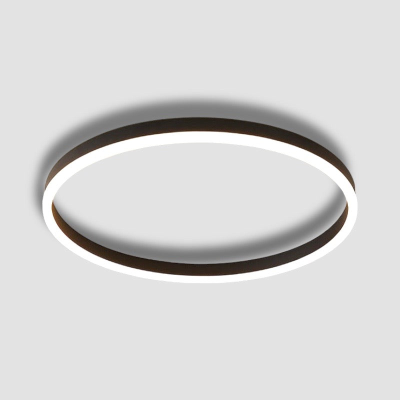 Okrągła Lampa Sufitowa LED Ściemnialna Halo