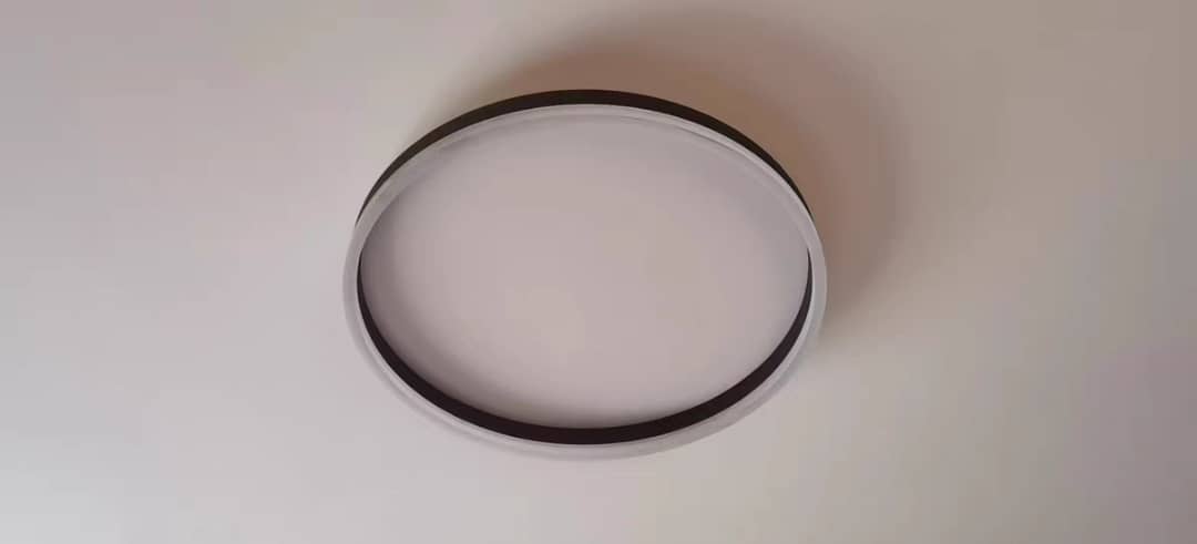 Okrągła Lampa Sufitowa LED Ściemnialna Halo