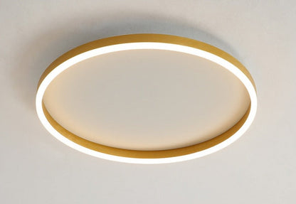 Okrągła Lampa Sufitowa LED Ściemnialna Halo
