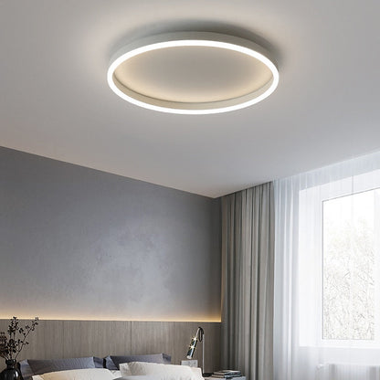 Okrągła Lampa Sufitowa LED Ściemnialna Halo