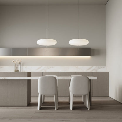 Owalna Lampa Wisząca Nowoczesny Projekt