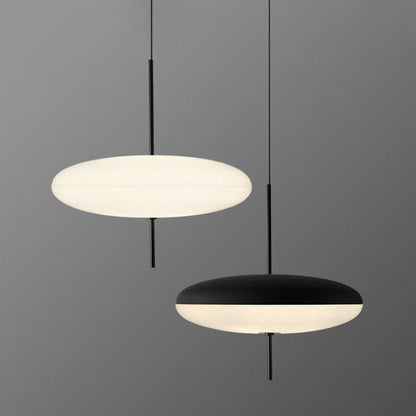 Owalna Lampa Wisząca Nowoczesny Projekt