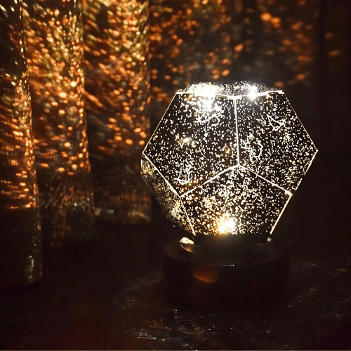 Projektor Gwiazd LED Galaxy Lampka Nocna Rzutnik Gwiaździstego Nieba