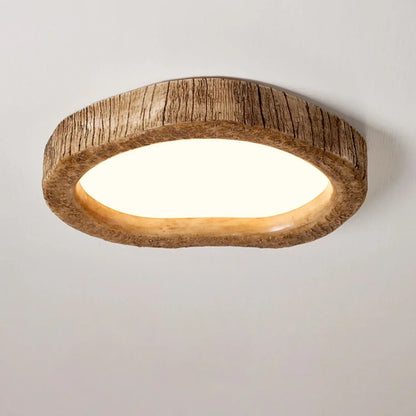 Rustykalna LED Nowoczesna Lampa Sufitowa Z Funkcją Ściemniania