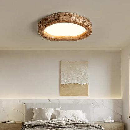 Rustykalna LED Nowoczesna Lampa Sufitowa Z Funkcją Ściemniania