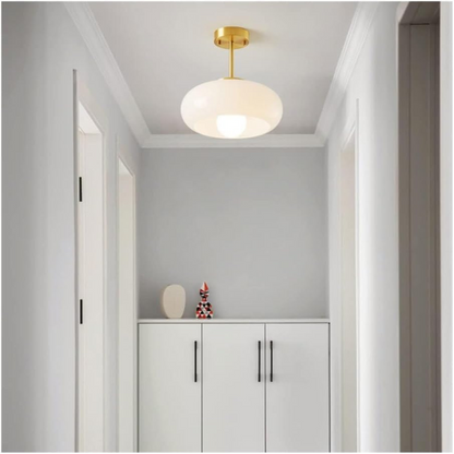 Skandynawska Lampa Wisząca Okrągła Nowoczesne Oświetlenie LED