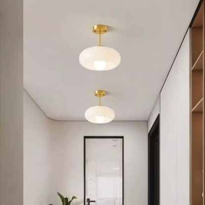 Skandynawska Lampa Wisząca Okrągła Nowoczesne Oświetlenie LED