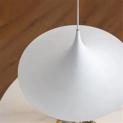Skandynawska Lampa Wisząca Stożkowa Nowoczesna