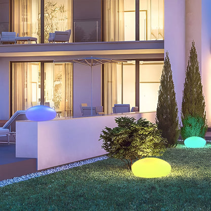 Solarna Lampka Ogrodowa LED W Kształcie Kamienia Dekoracyjne Oświetlenie