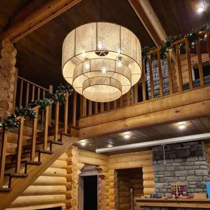Wielopoziomowa Lampa Wisząca Boho