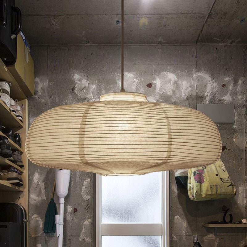 Wisząca Lampa Okrągła Japoński Lampion Dekoracyjny