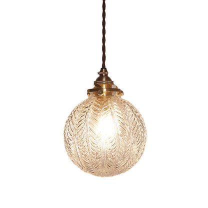 Wisząca Lampa Sufitowa Okrągła Kula Dekoracyjna