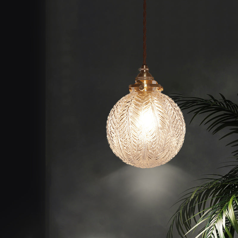 Wisząca Lampa Sufitowa Okrągła Kula Dekoracyjna