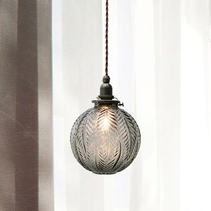 Wisząca Lampa Sufitowa Okrągła Kula Dekoracyjna