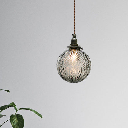 Wisząca Lampa Sufitowa Okrągła Kula Dekoracyjna