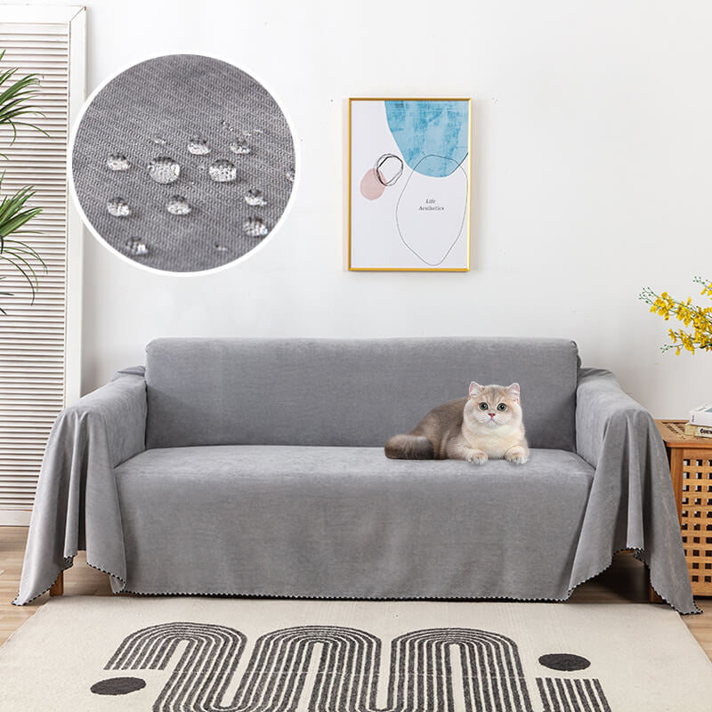 Wodoodporna Narzuta Na Kanapę Nieslizgowy Pokrowiec Ochronny