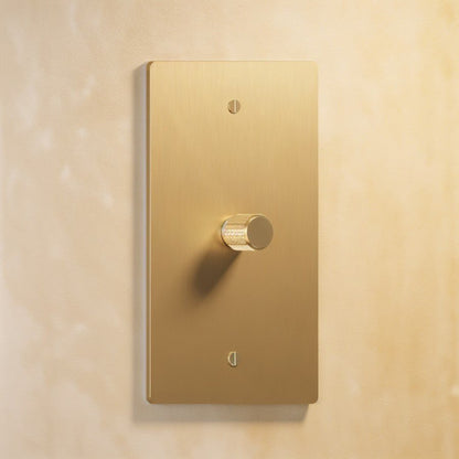 Architektoniczny Mosiężny Ściemniacz Retro Obrotowy Hero