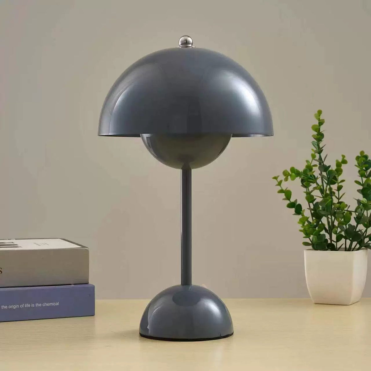 Bezprzewodowa Lampa Stołowa o Minimalistycznym Designie Back