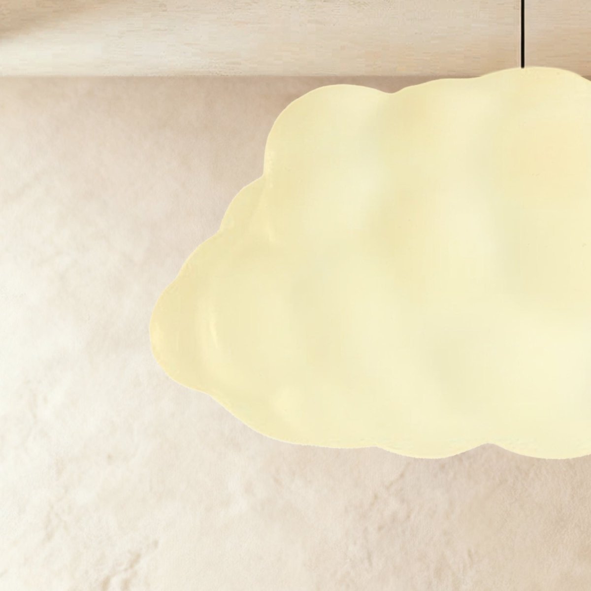 Dekoracyjna Bawełniana Lampa Wisząca w Kształcie Chmury View 17