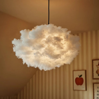 Dekoracyjna Bawełniana Lampa Wisząca w Kształcie Chmury View 24