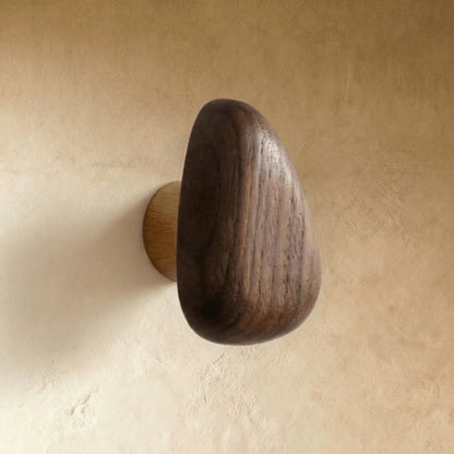 Drewniana Gałka do Szafki Organiczna Forma Angle