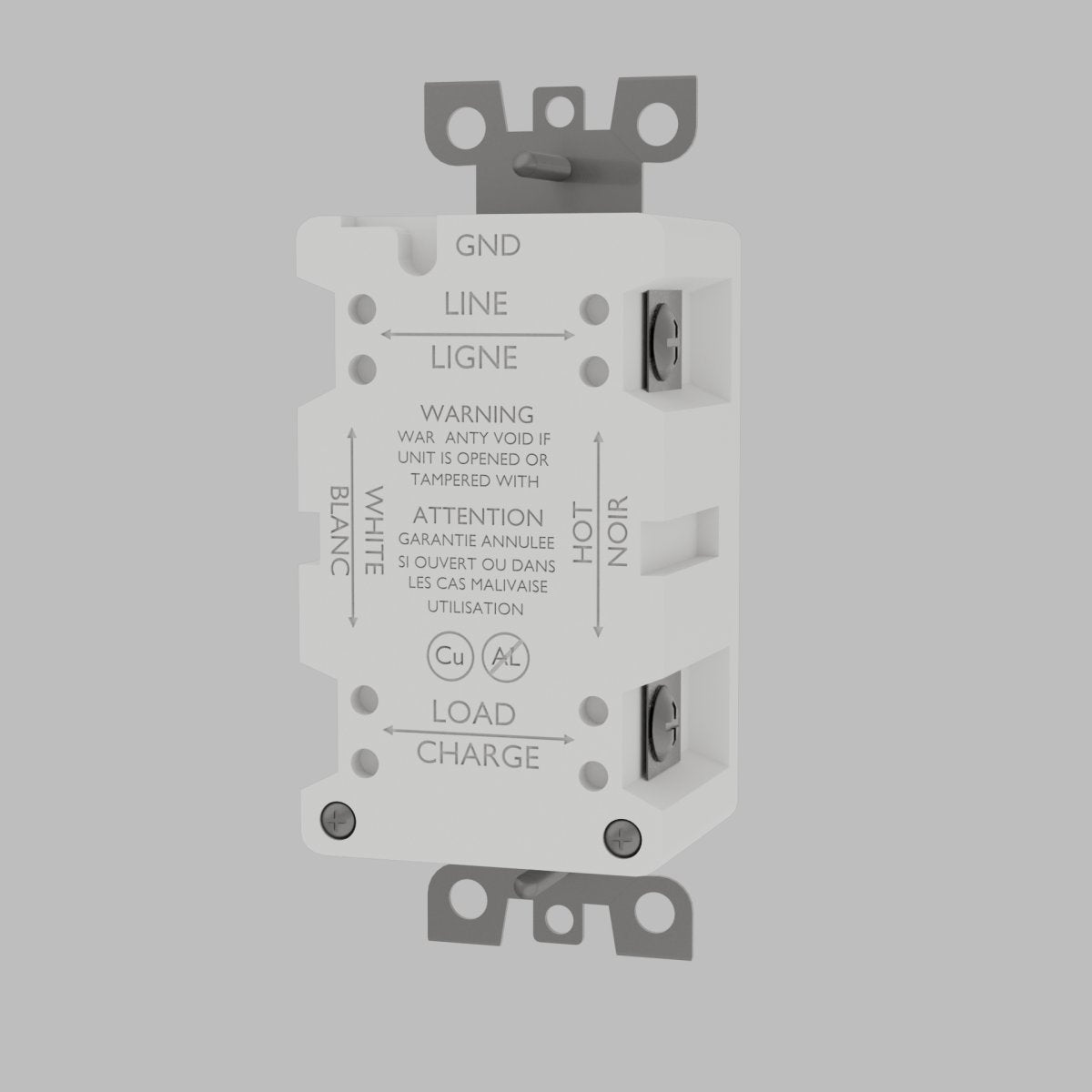 Gniazdko Gfci Modułowe Dwubiegunowe Front
