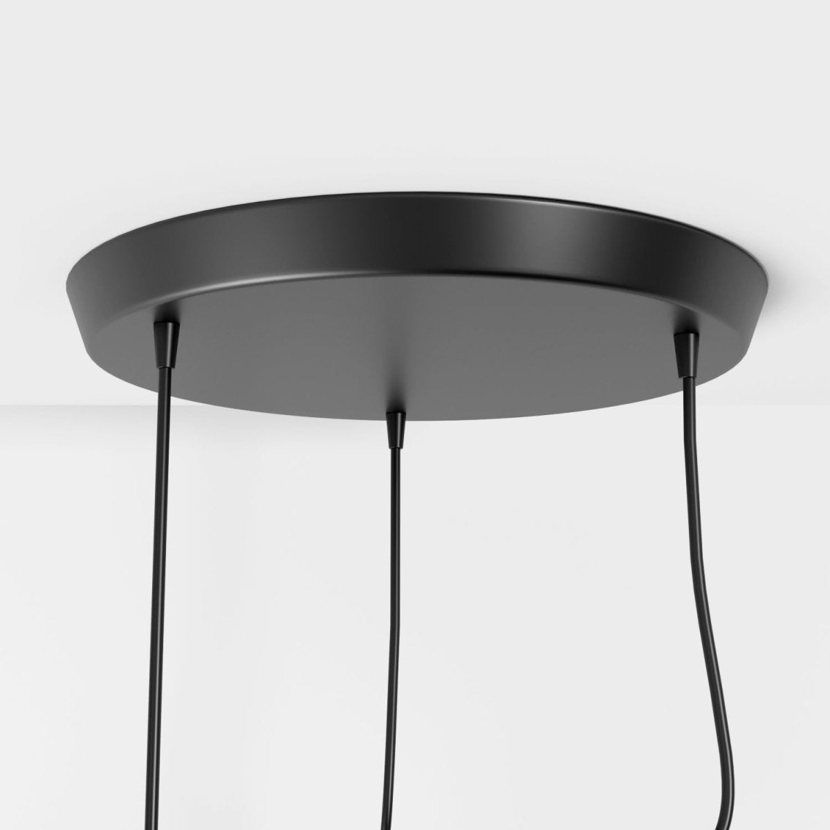 Industrialna Metalowa Lampa Wisząca Zwisająca Czarna Matowa View 12