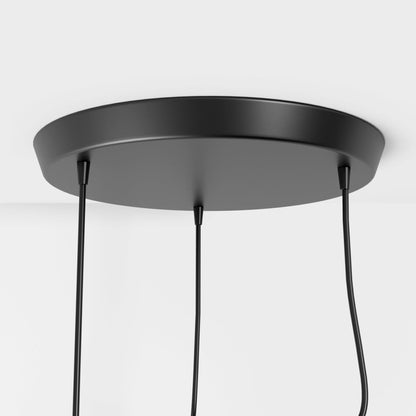 Industrialna Metalowa Lampa Wisząca Zwisająca Czarna Matowa View 12