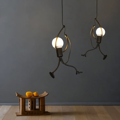 Industrialna Metalowa Lampa Wisząca Zwisająca Czarna Matowa View 14