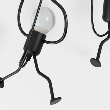Industrialna Metalowa Lampa Wisząca Zwisająca Czarna Matowa View 15
