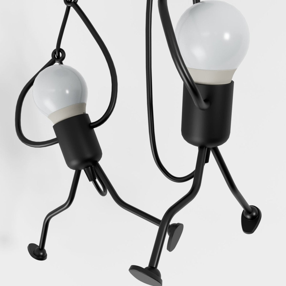Industrialna Metalowa Lampa Wisząca Zwisająca Czarna Matowa View 16