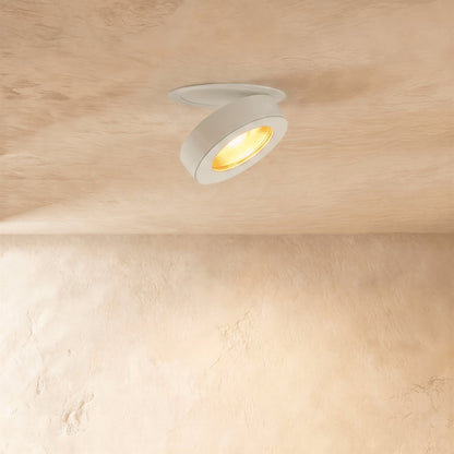 Industrialne Aluminiowe Oczko Sufitowe LED Obrotowe Side