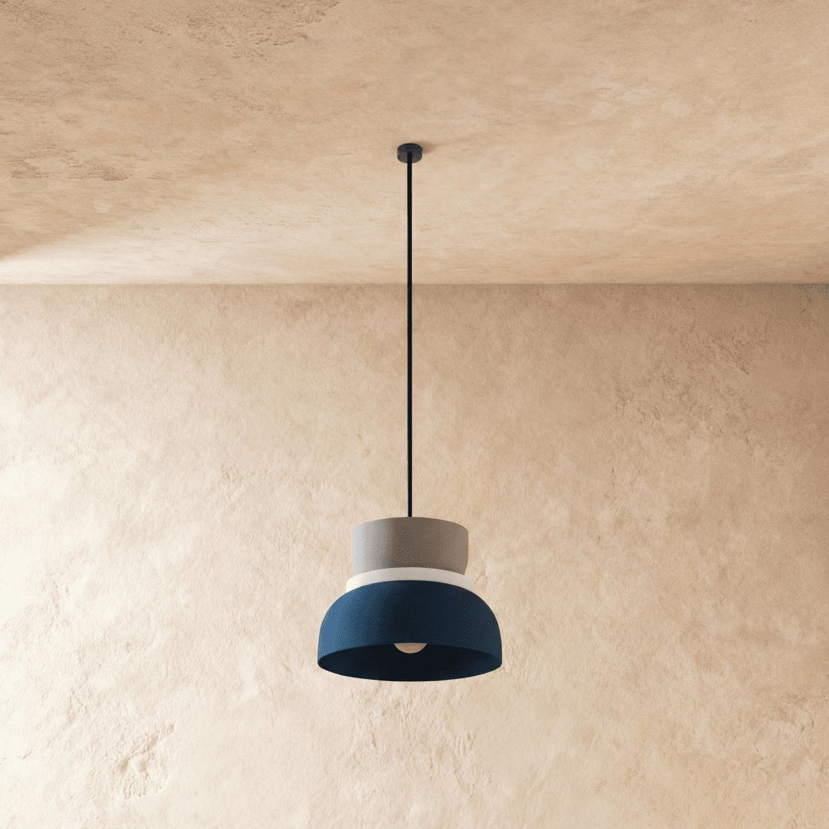 Kolorowa Makaronikowa Lampa Wisząca Dwupoziomowa Hero