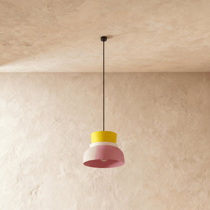 Kolorowa Makaronikowa Lampa Wisząca Dwupoziomowa View 15